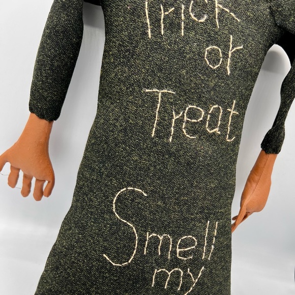 RARE Sharon Andrews ESC Trading Folk Art Pumpkin Man - Picture 2 of 9